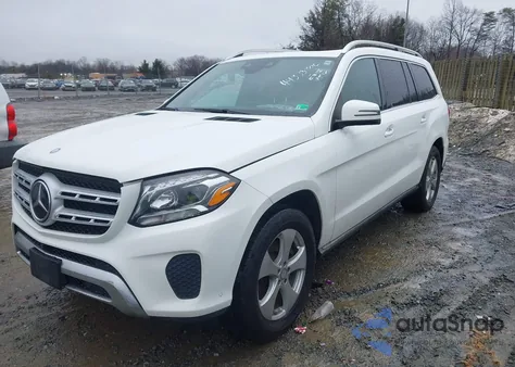 2017 Mercedes-Benz Gls 450 4Matic z USA, uszkodzony, nr VIN 4JGDF6EE7HA854041